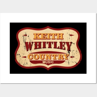 Keith Whitley COUNTRY MUSIC Posters and Art